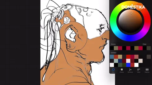 Use the Recolor tool to change colors in real time, which speeds up your creative process.