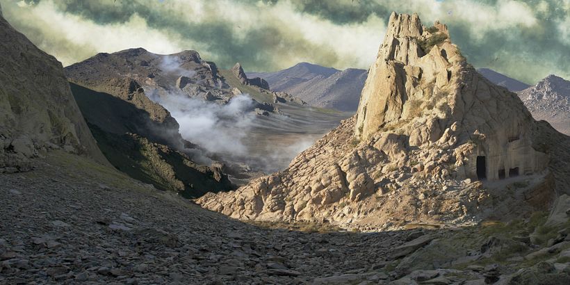 3. Montaje de la figura central.