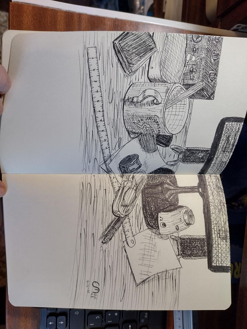 Mi proyecto del curso: Sketchbook ilustrado con lápices de colores 8