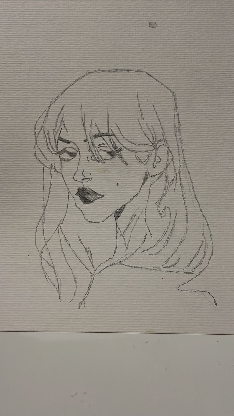 Artes à lápis e acrílico  5