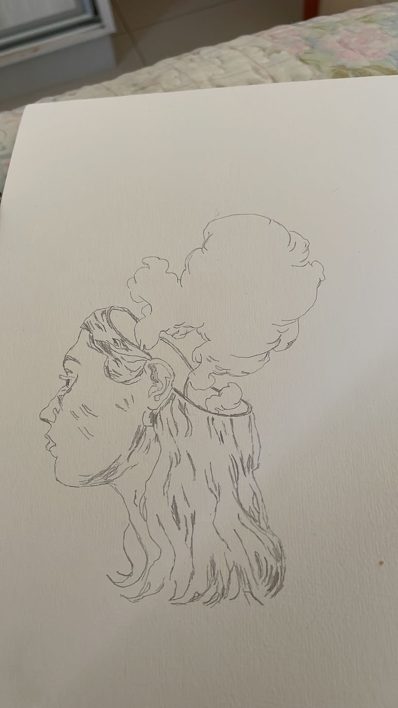 Artes à lápis e acrílico  6