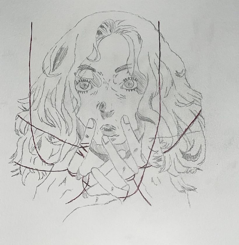 Artes à lápis e acrílico  7