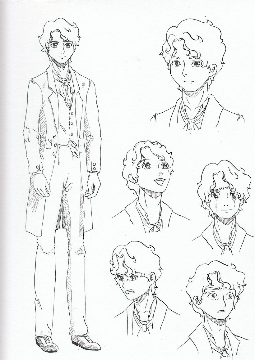 My project for course: The Art of Manga: Drawing Unique Characters 1