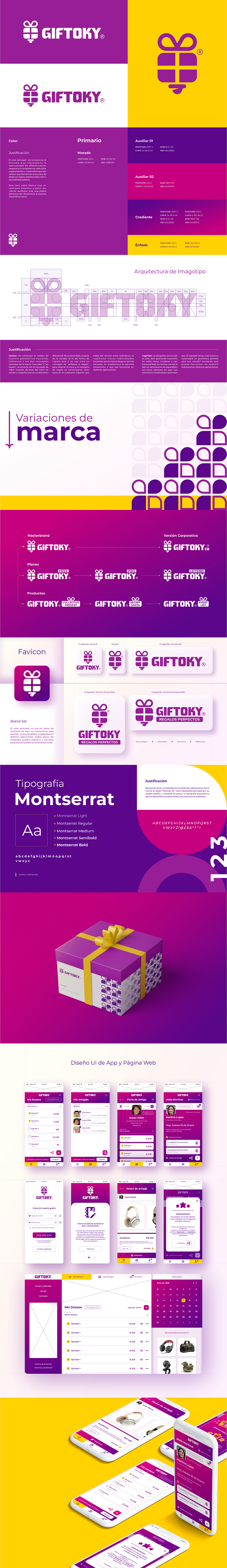 Branding Giftoky App 2