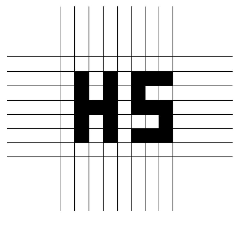 Those are the first letters of the company name which is named after me. Hendri Shabani Architecture, or something similar