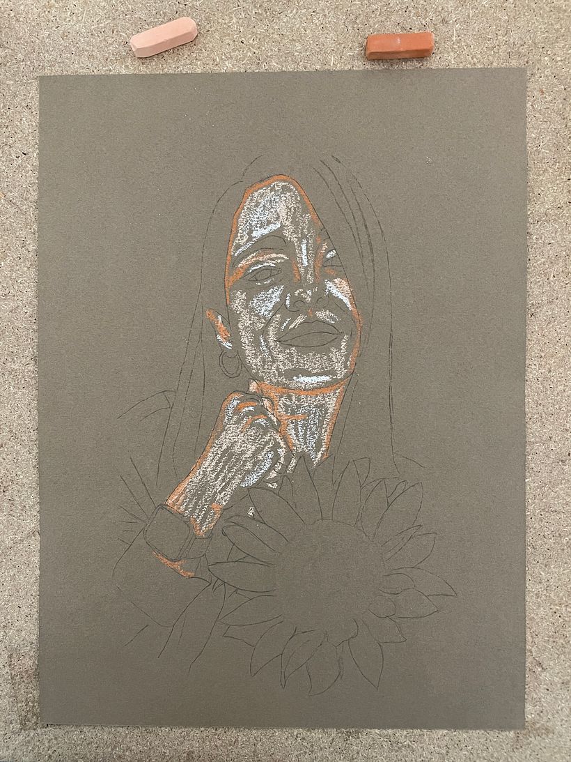 Mi segundo proyecto del curso: Ilustración con pastel y lápices de colores 2