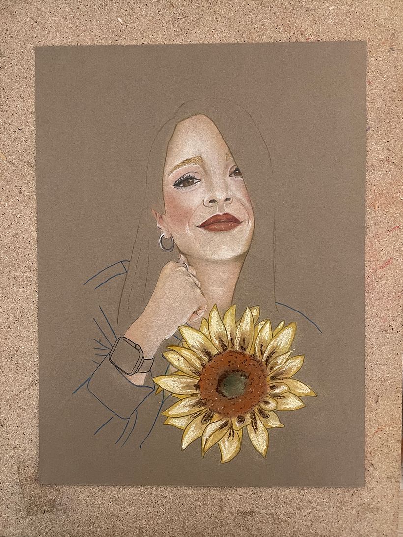 Mi segundo proyecto del curso: Ilustración con pastel y lápices de colores 7