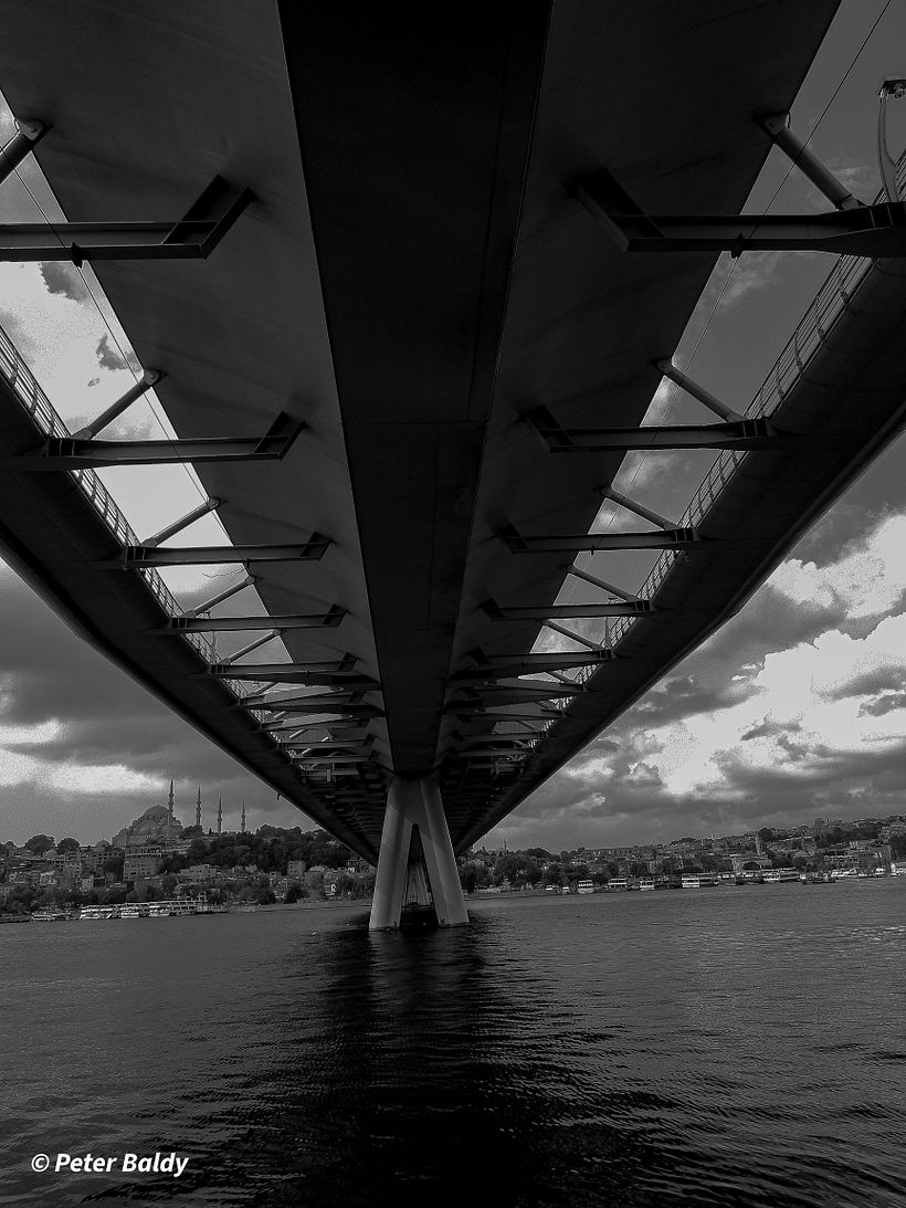 Under the bridge...