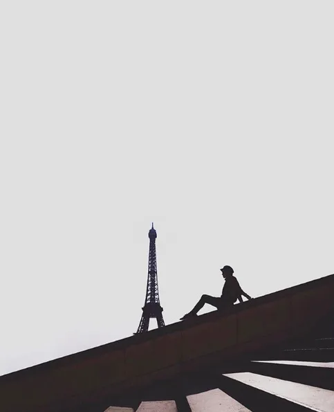 The Eiffel Tower from a different perspective (Photo: Emilio Chuliá).