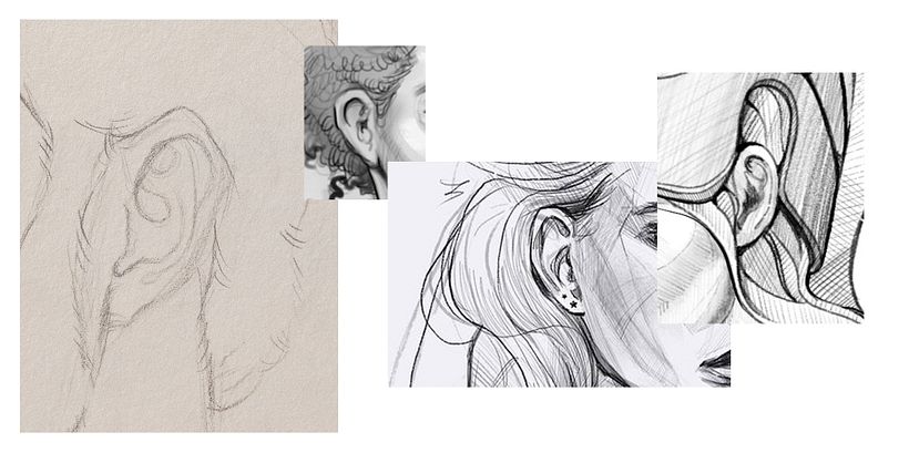 Descarga gratis: guía sobre cómo dibujar orejas 3