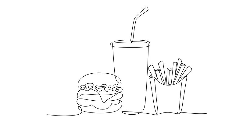 Easy Drawing Ideas for Kids: Food
