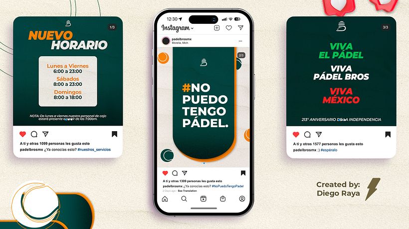 Pádel Bros - Social Media Design  4