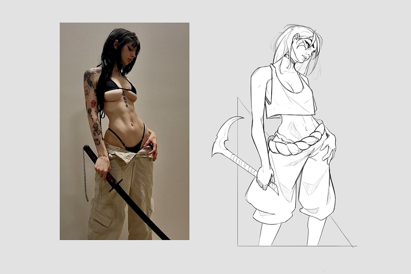 Meu projeto do curso: Princípios do desenho: descubra a ilustração digital 1