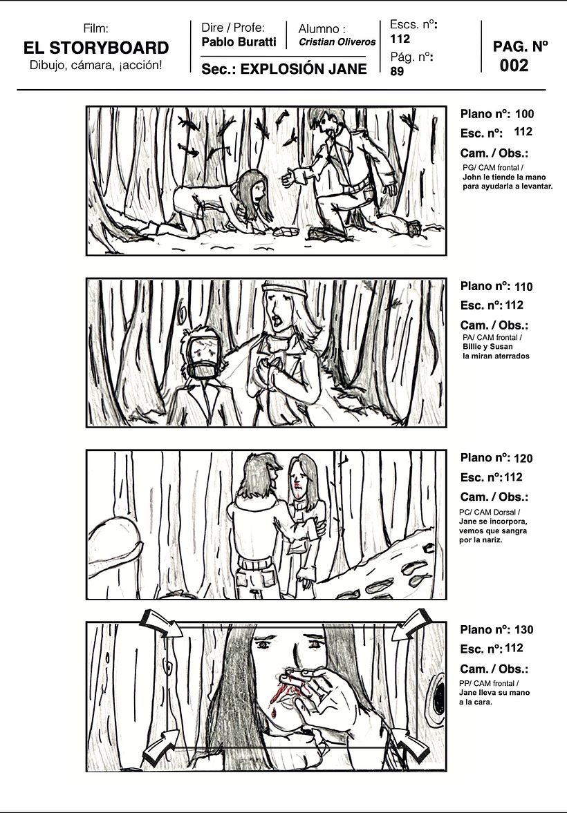 Mi proyecto del curso: Ilustración de storyboards para cine y publicidad 2