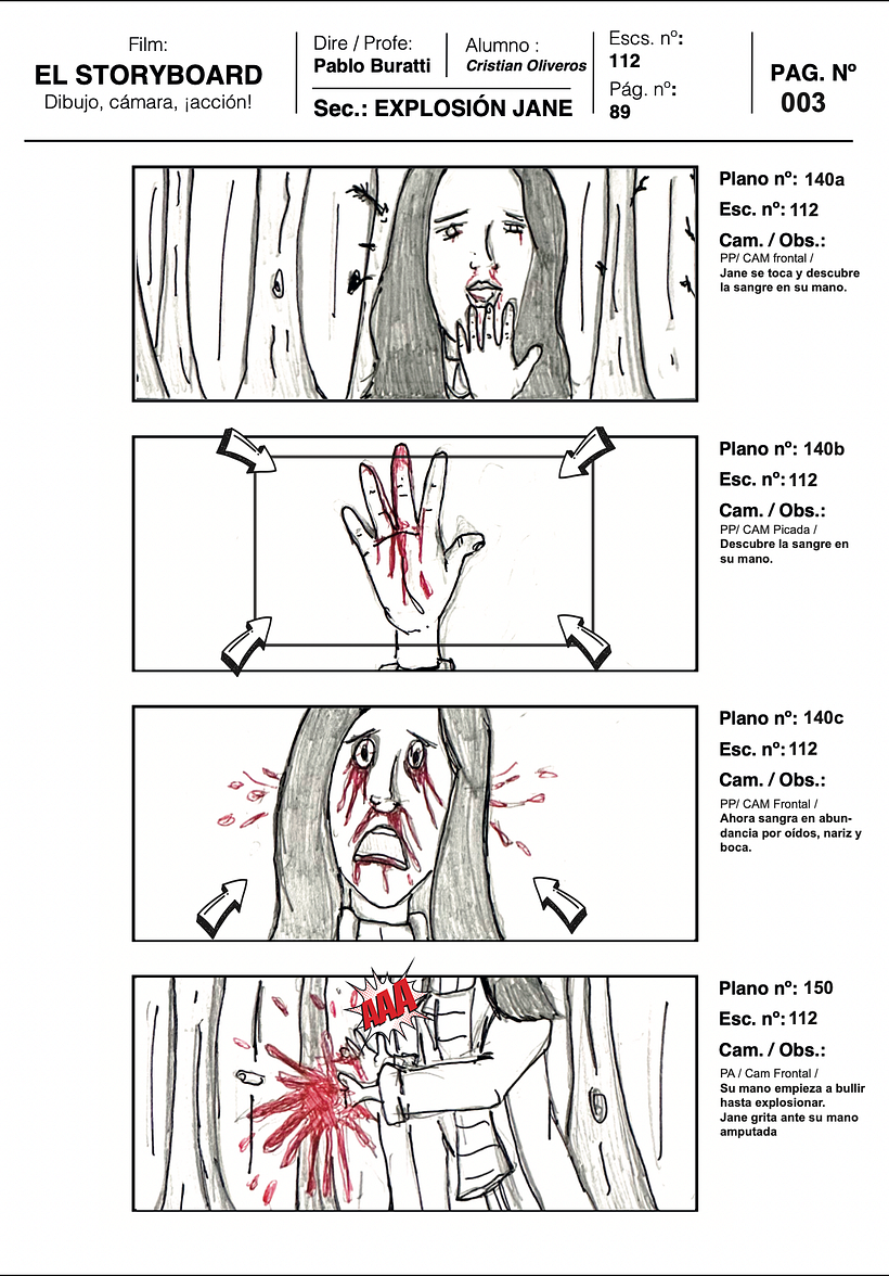 Mi proyecto del curso: Ilustración de storyboards para cine y publicidad 3
