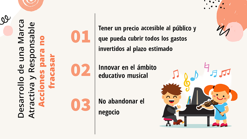 Acciones para no fracasar