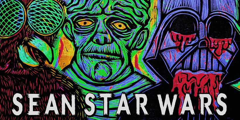 famous printmakers Sean Star Wars