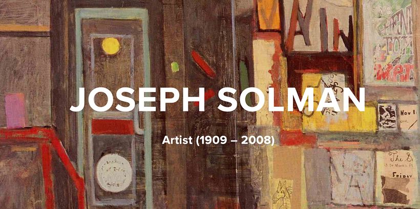 famous printmakers Joseph Solman