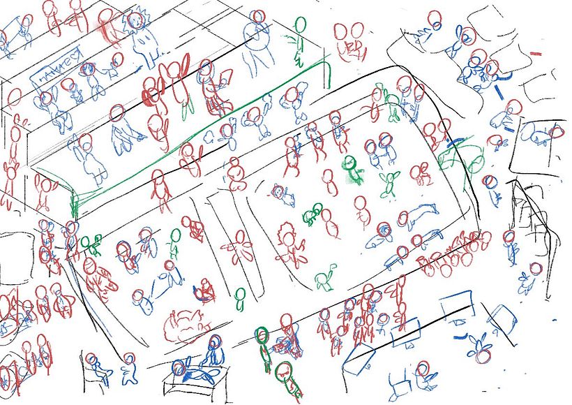 Meu projeto do curso: Ilustração estilo Search and Find no Procreate 7
