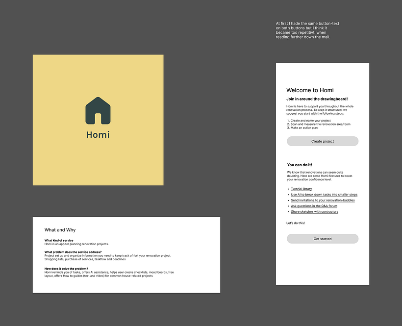 My project for course: UX Writing for Beginners 1