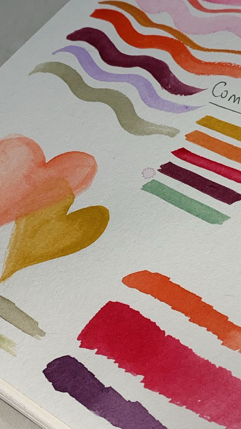 My project for course: Coloring with Watercolor: Discover Your Chromatic Character 7