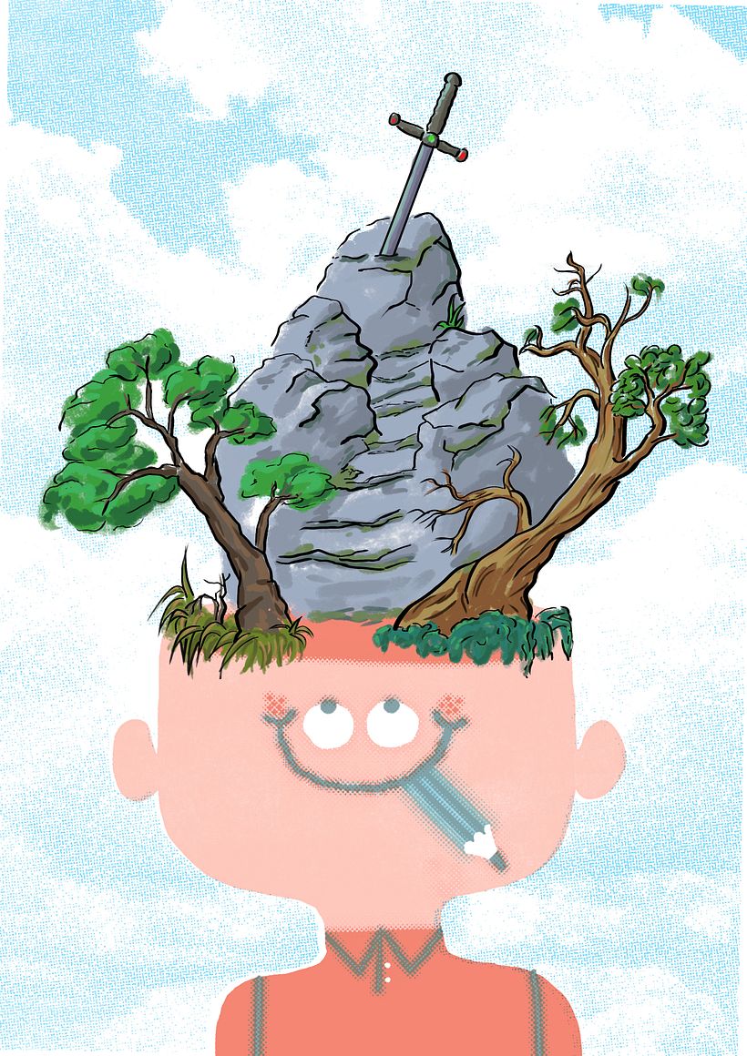 Mi proyecto del curso: Ilustración original de tu puño y tableta 6