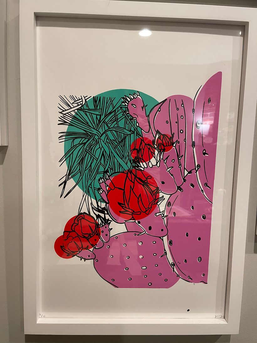 Cactus Screen Print 5