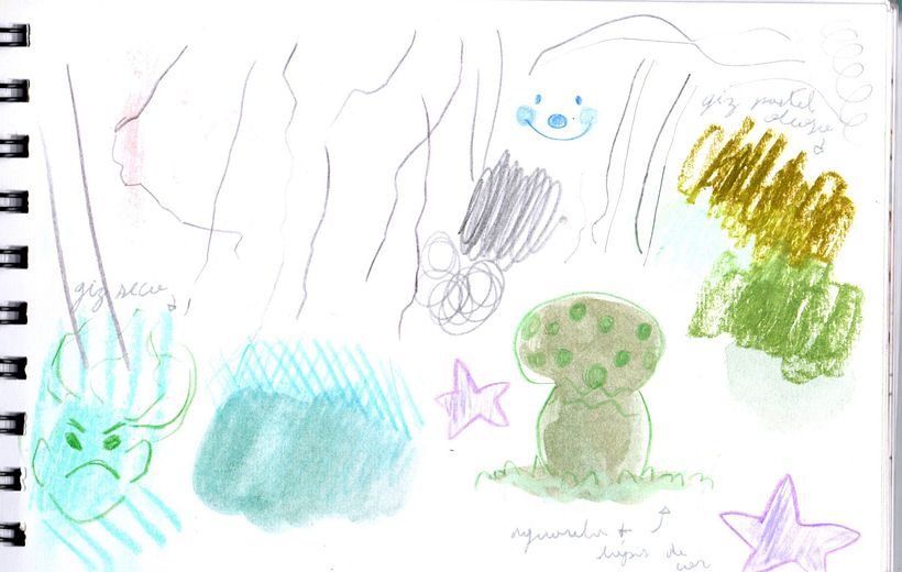 Meu projeto do curso: Técnicas de sketchbook para ilustração infantil 3