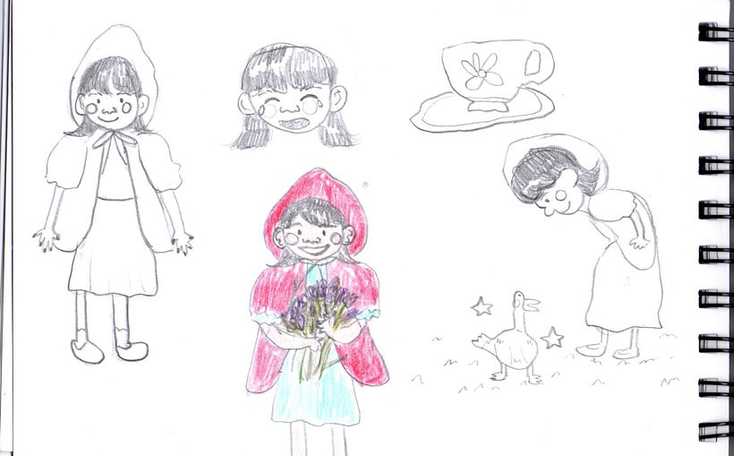 Meu projeto do curso: Técnicas de sketchbook para ilustração infantil 4