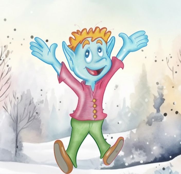 Video de felicitación Navideña, desde Boceto a lápiz de color hasta digitalización y montaje de animación en edición de vídeo. 3