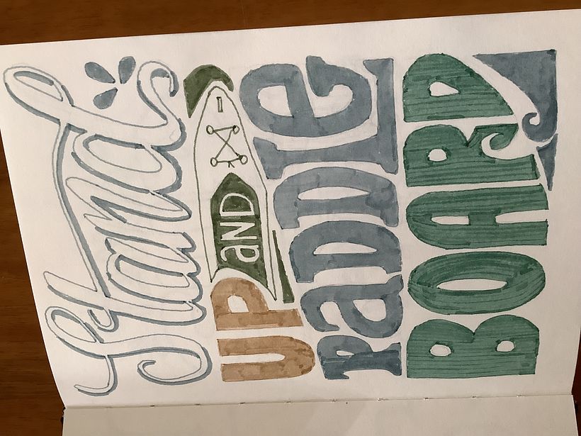 My project for course: Typography Sketchbook: Drawing Letters with Style 1