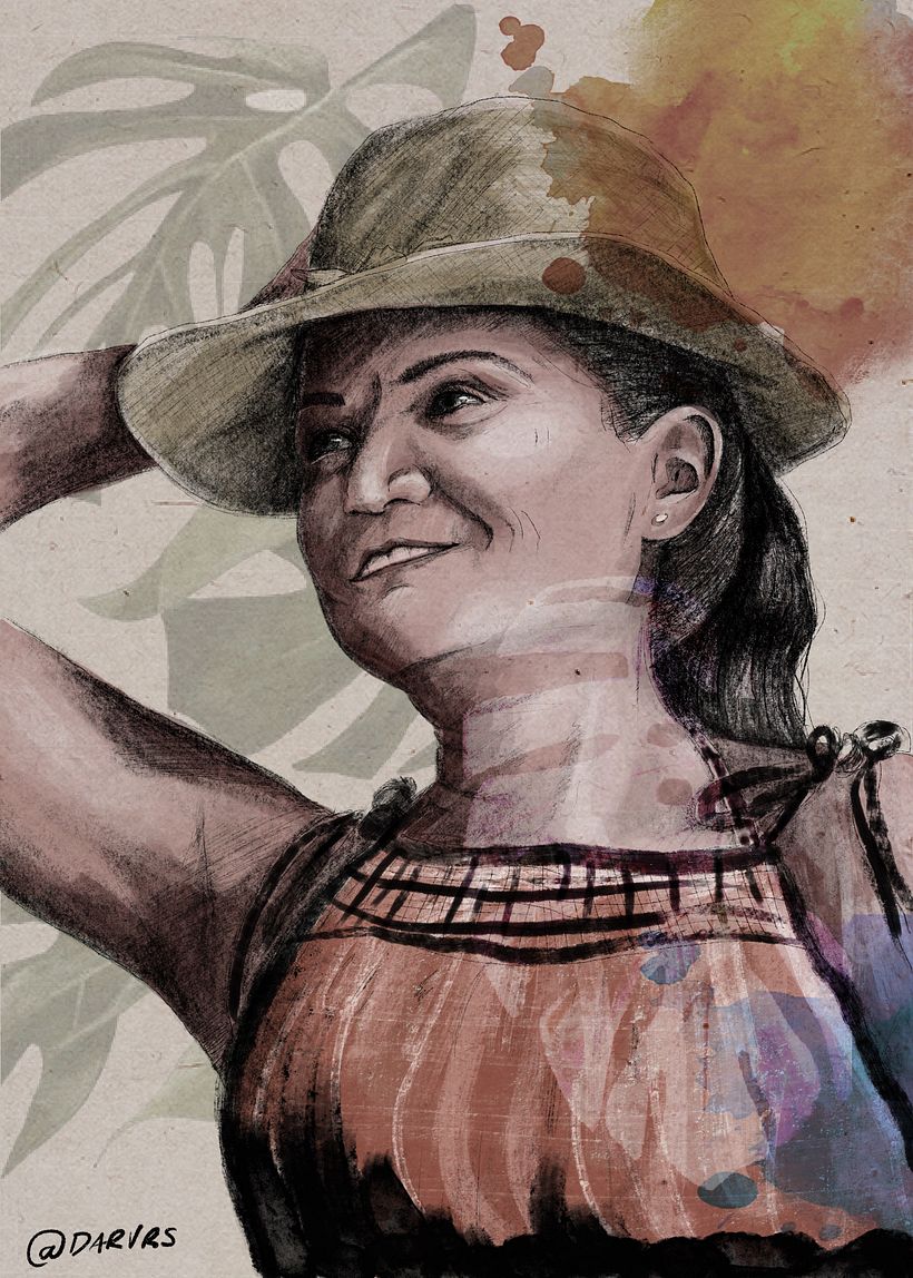 Mi proyecto del curso: Retrato ilustrado con Procreate 3