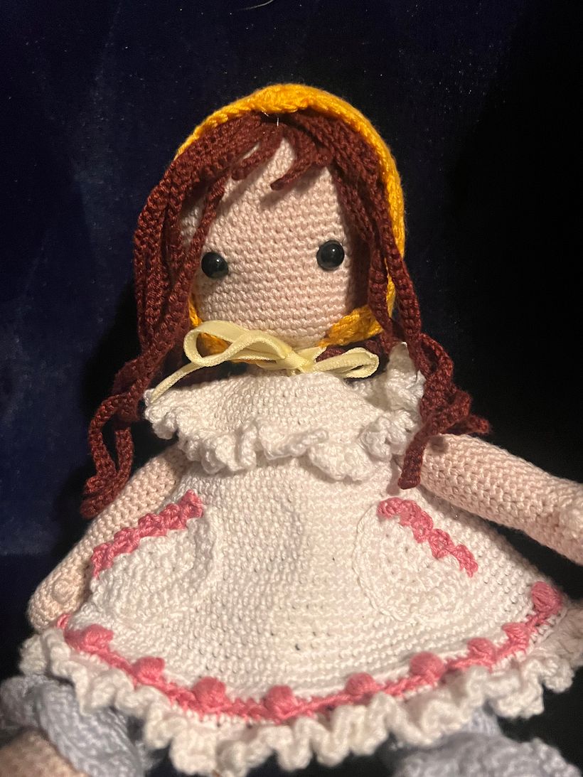 My project for course: Design and Crochet Romantic-Style Amigurumi 2
