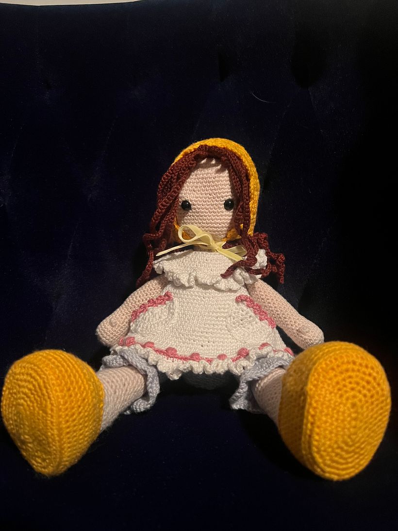 My project for course: Design and Crochet Romantic-Style Amigurumi 3