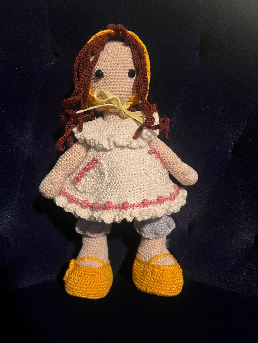My project for course: Design and Crochet Romantic-Style Amigurumi 5