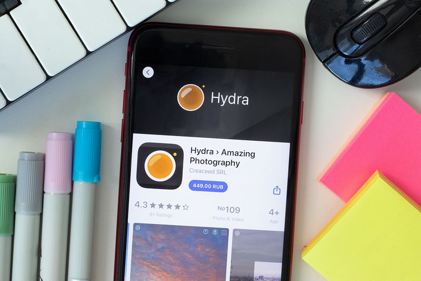 apps fotografía hydra