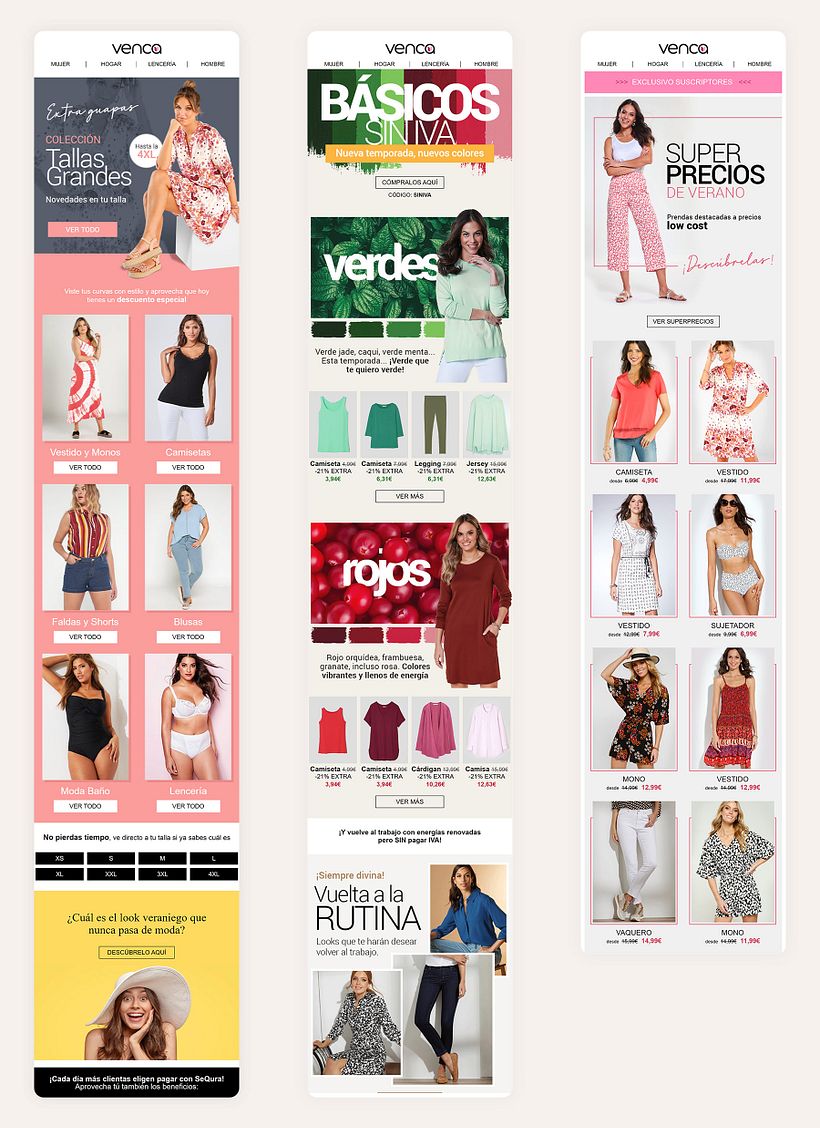 Email marketing  |  Venca 3