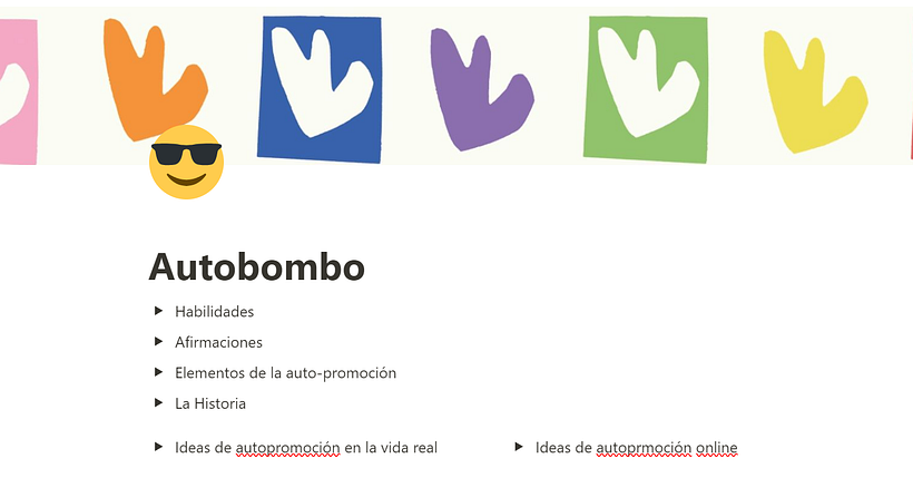Mi proyecto del curso: Técnicas de autopromoción para creativos 5