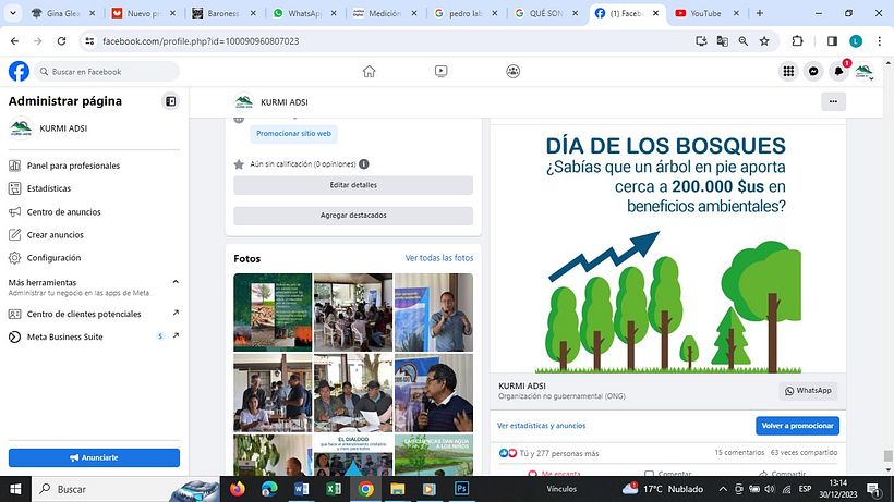 Mi proyecto del curso: Community management para KURMI ADSI 4