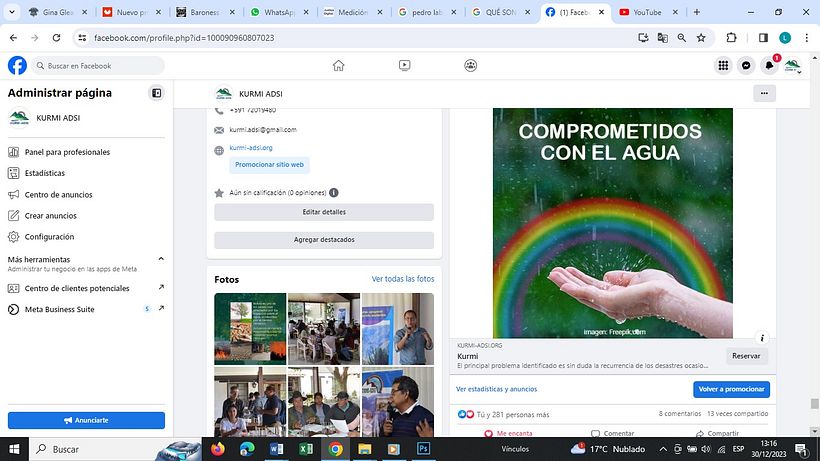 Mi proyecto del curso: Community management para KURMI ADSI 6