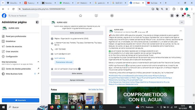 Mi proyecto del curso: Community management para KURMI ADSI 7