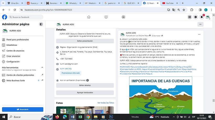 Mi proyecto del curso: Community management para KURMI ADSI 9