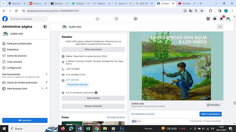Mi proyecto del curso: Community management para KURMI ADSI 12
