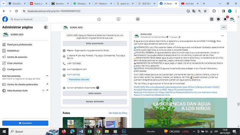 Mi proyecto del curso: Community management para KURMI ADSI 13