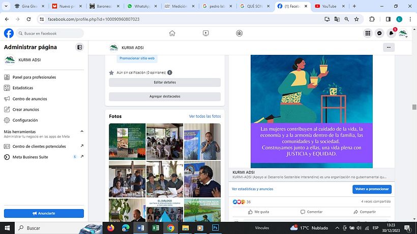 Mi proyecto del curso: Community management para KURMI ADSI 14