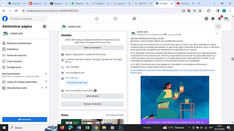 Mi proyecto del curso: Community management para KURMI ADSI 15