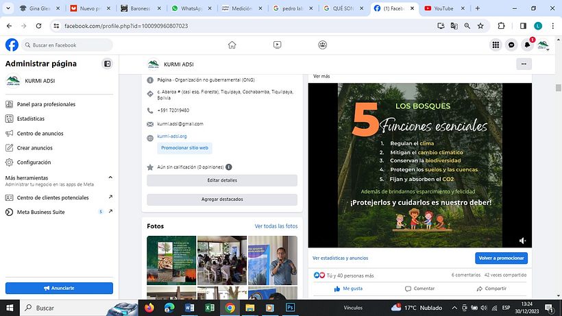 Mi proyecto del curso: Community management para KURMI ADSI 16