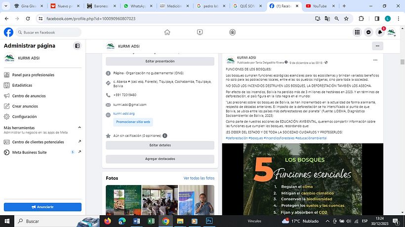 Mi proyecto del curso: Community management para KURMI ADSI 17