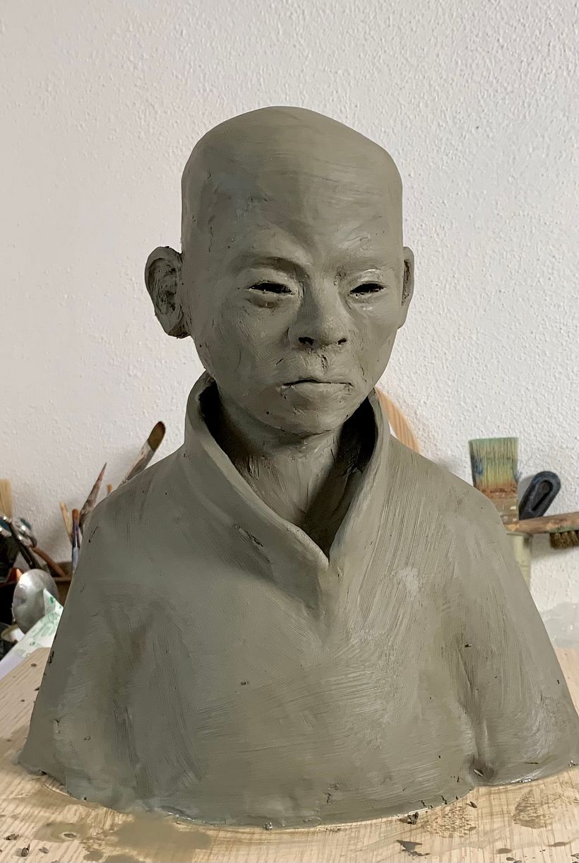 My project for course: Introduction to Clay Figurative Sculpture 2