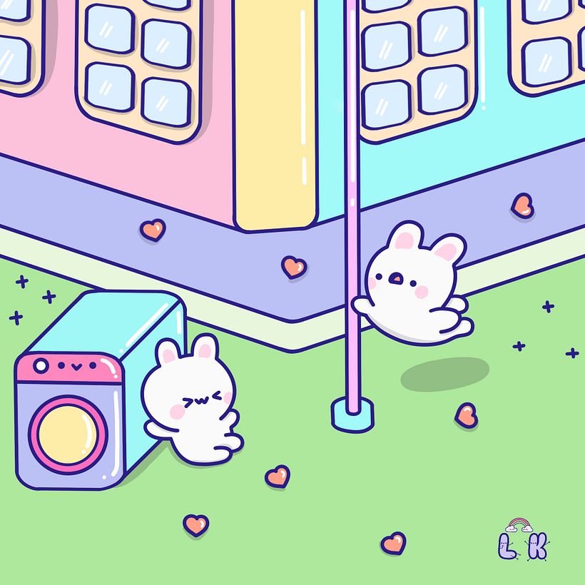 My project for course: Designing Kawaii Worlds: Spread Joy Through Illustration 2